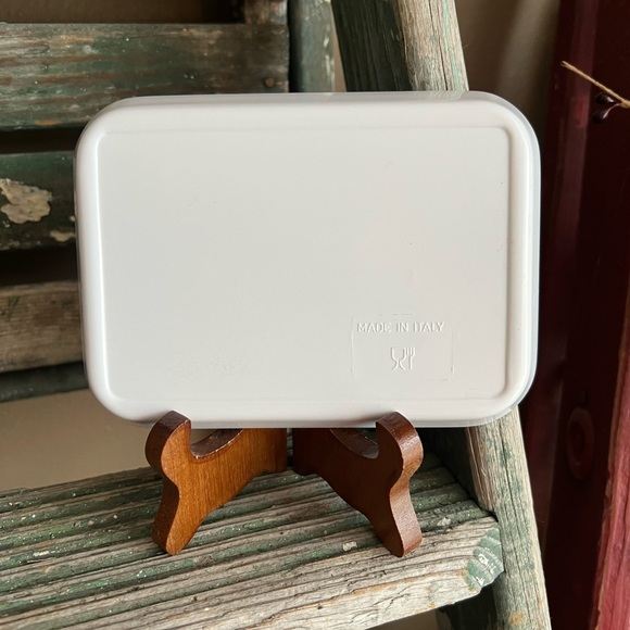 Mini Melamine Tray Made In Italy with Ducks Pond/Lake Water Scene 4” x 5.5” - Picture 4 of 4